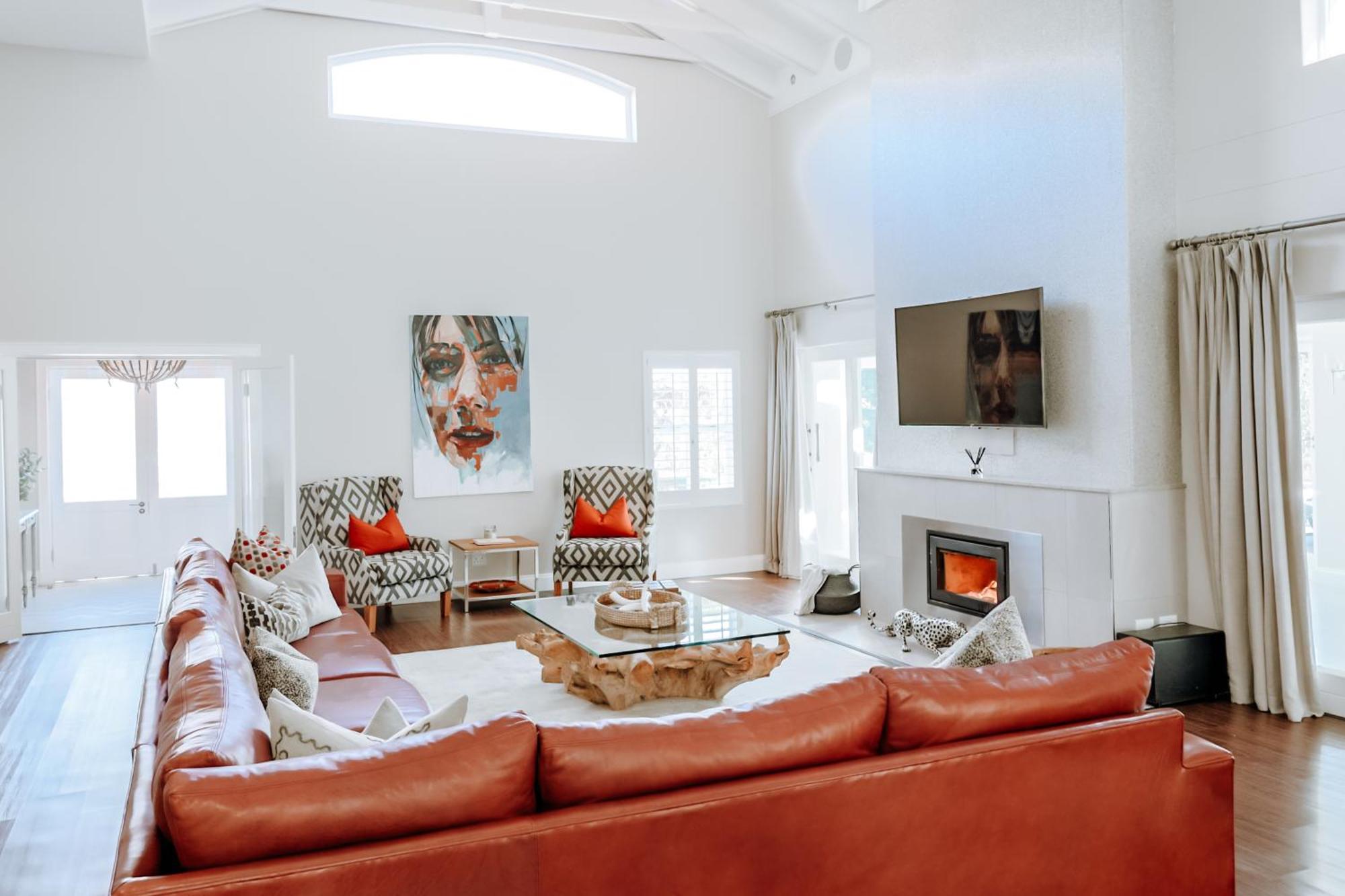 Luxe Family Home With Solar Power In Secure Hout Bay Estate Kapstaden Exteriör bild